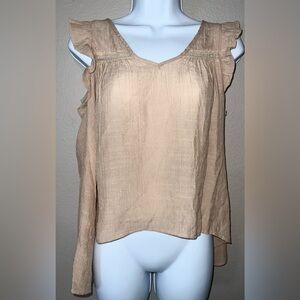 Hi Low Lace Detail Blouse size medium